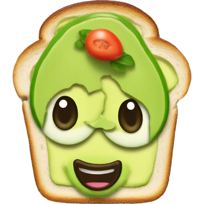 Avocado toast  emoji