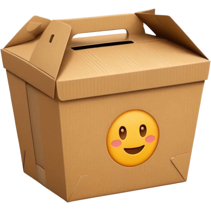 food takeaway box emoji