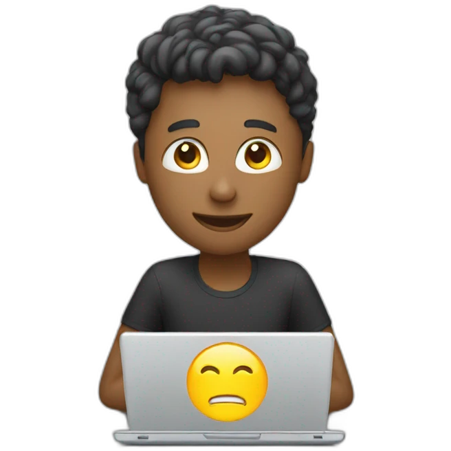 user with laptob emoji