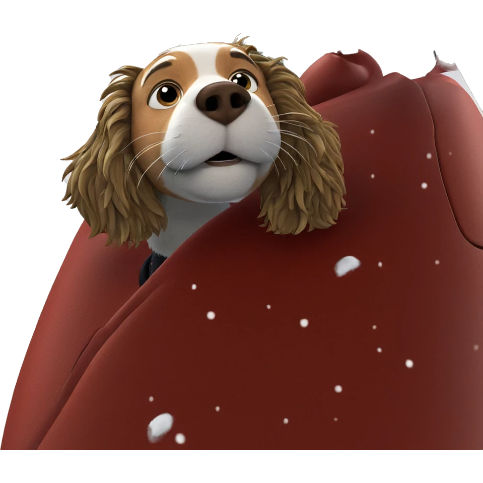 car amidst snowy landscape emoji