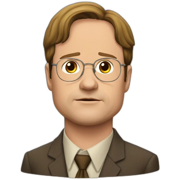 Dwight schrute emoji