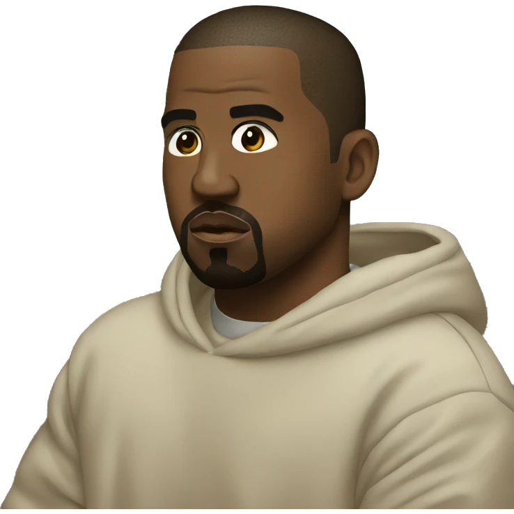 Kanye east emoji