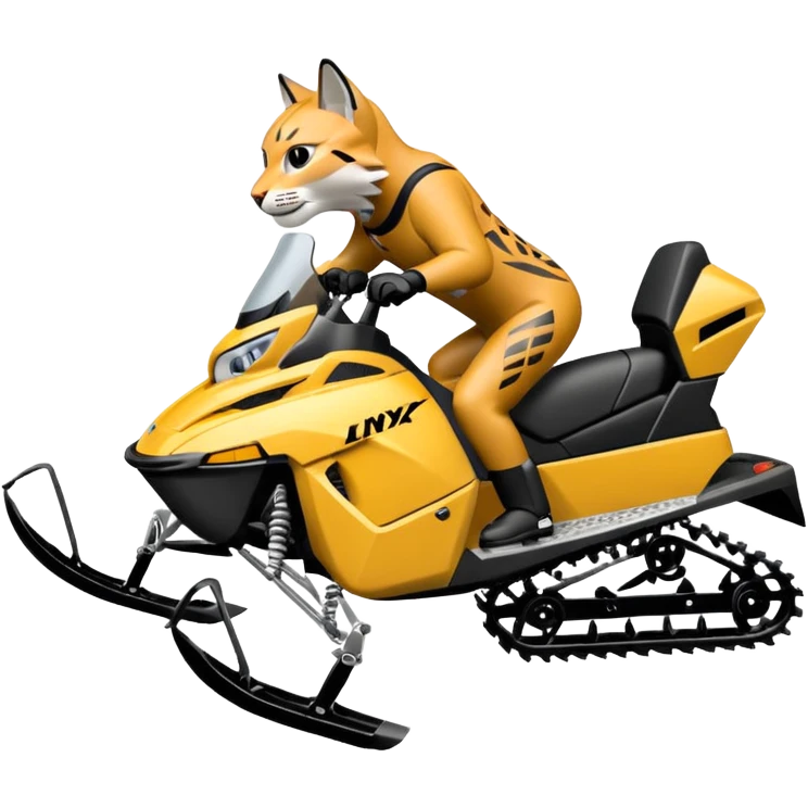 Lynx snowmoblie wheelies emoji
