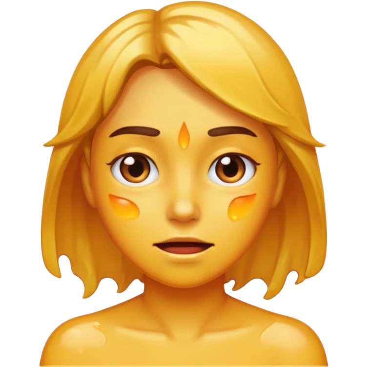Hot and sweaty  emoji