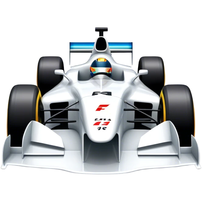 F1 racecar going at warp speed emoji