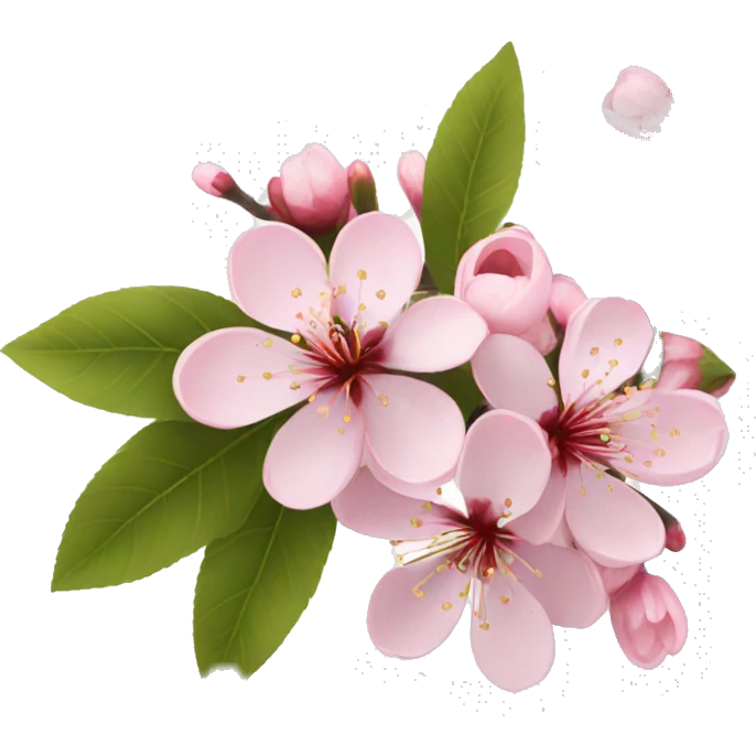 Cherry blossom emoji