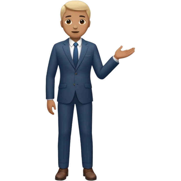 Whole man  with whole body emoji