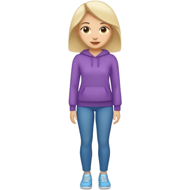 ligth woman full body emoji