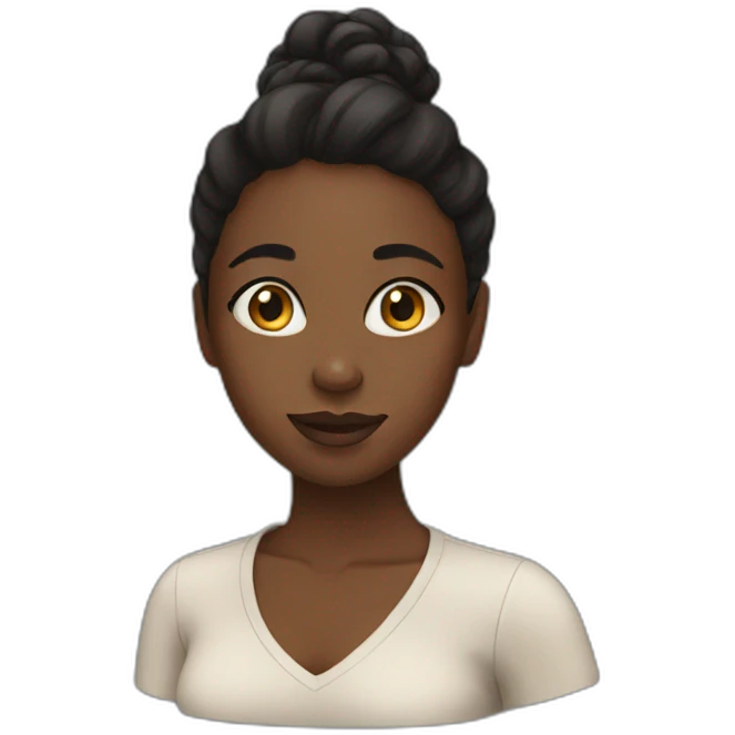 black girl  emoji