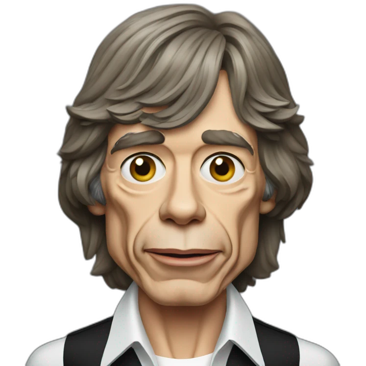 Mick jagger emoji