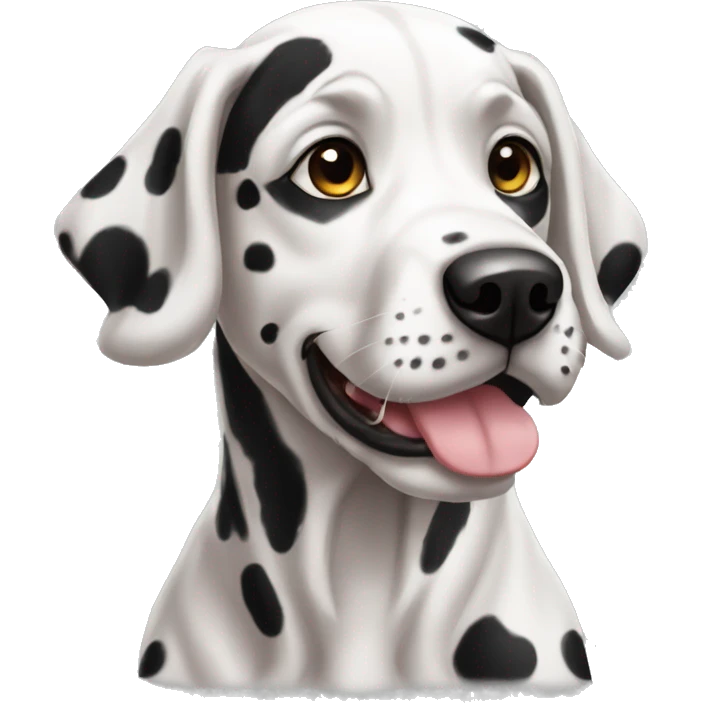 emoji de whatsapp de un perro dalmata emoji