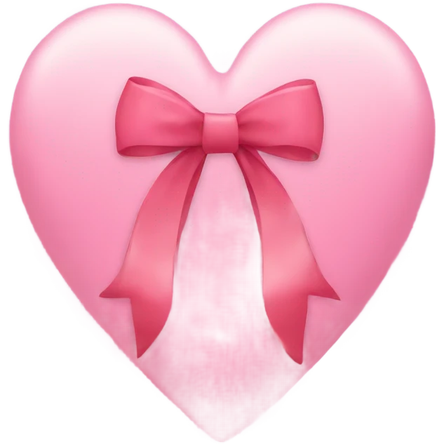 Bow heart emoji