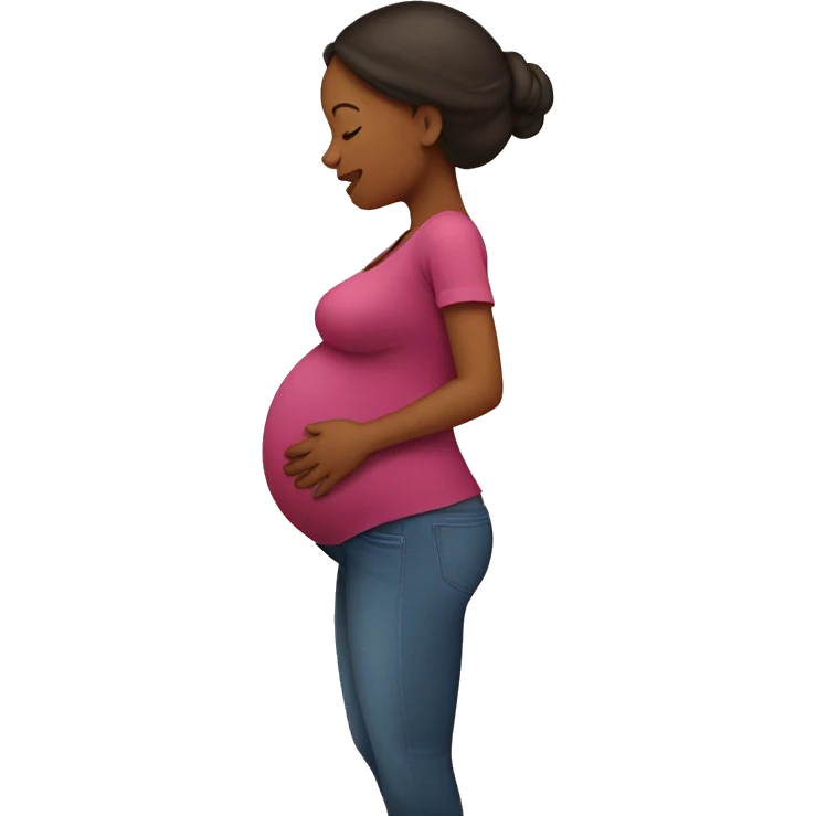 Pregnant mom emoji