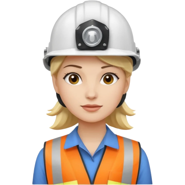 woman wearing safety helmets emoji