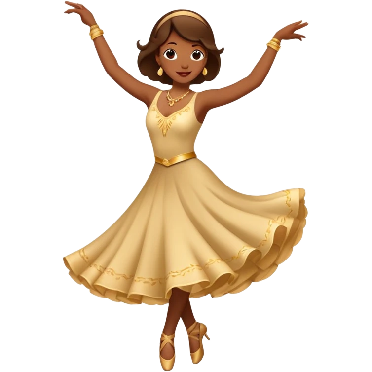 Georgette dancing emoji