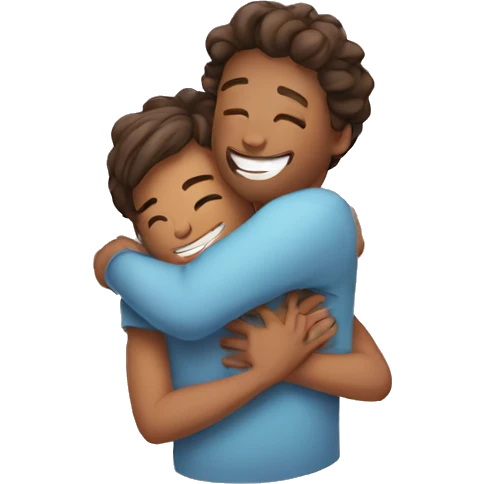 hug lover emoji