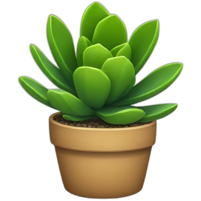 A succulent plant emoji