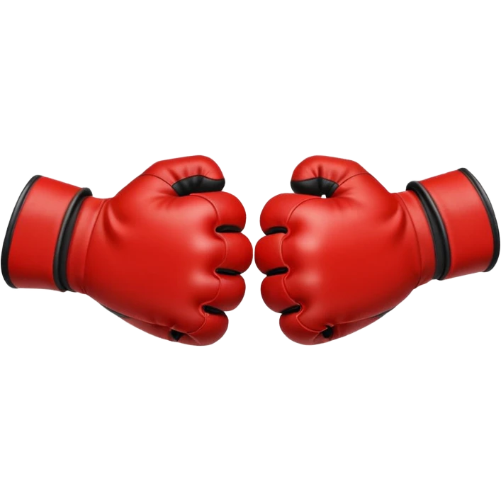 fist bump with hands in racing gloves emoji