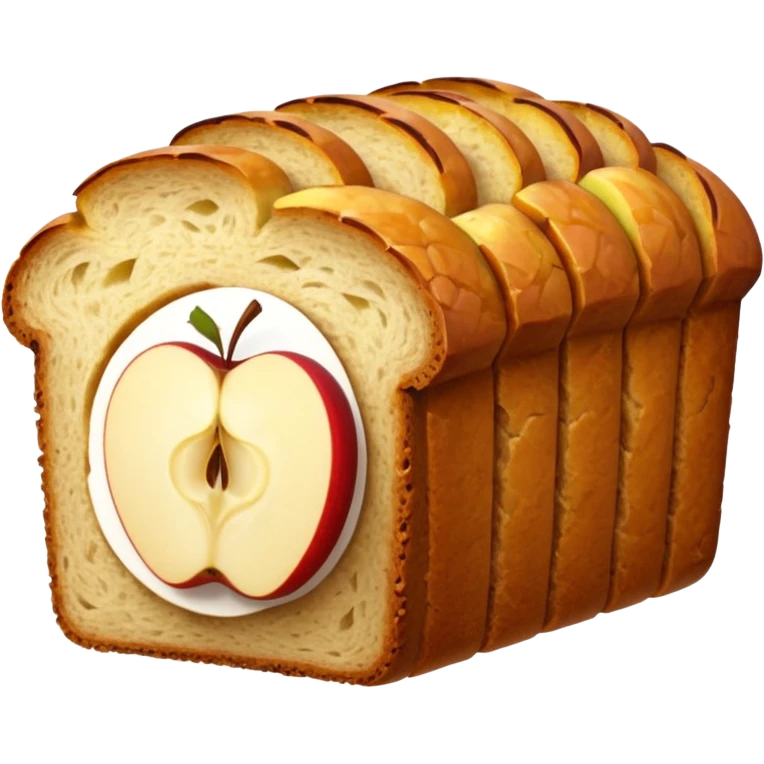 apple bread emoji