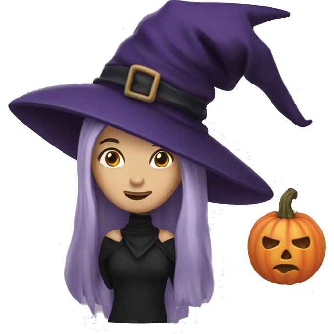 a witch emoji
