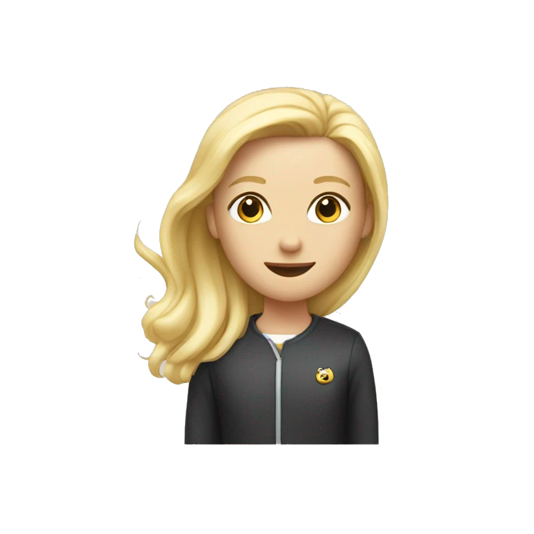 Un mec blond avec une calvitie  emoji