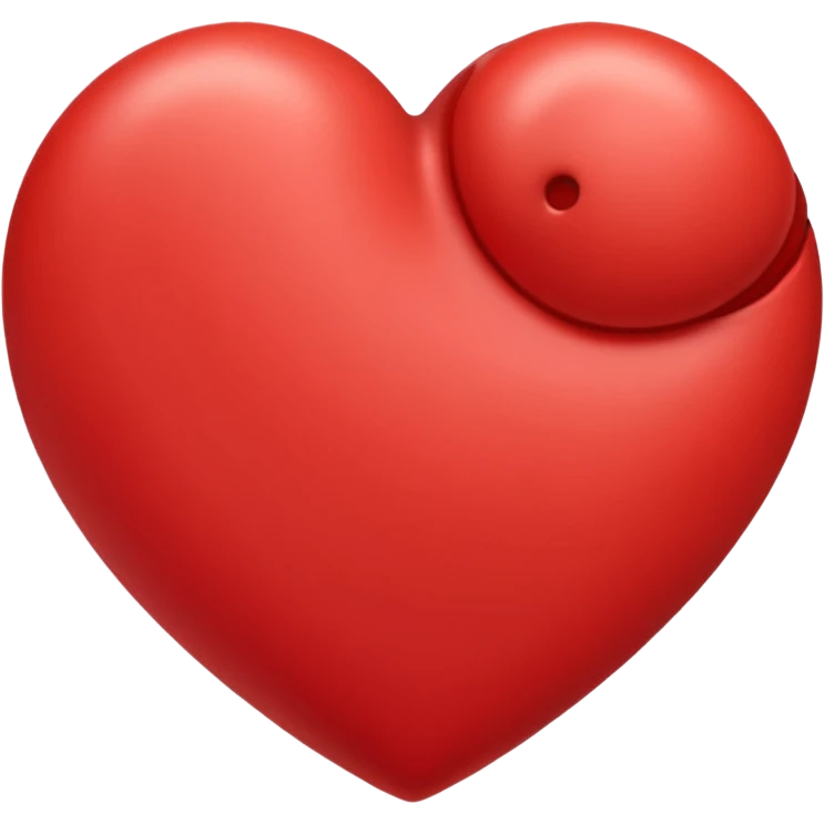 real heart emoji