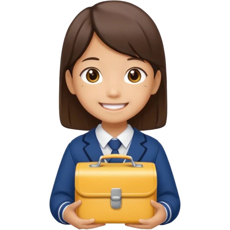 japon child with lunchbox emoji