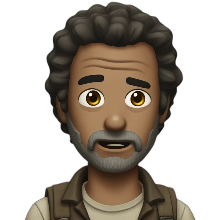 Rick The Walking Dead emoji