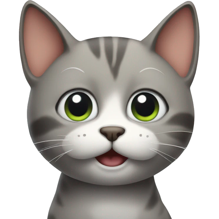 Talking cat emoji