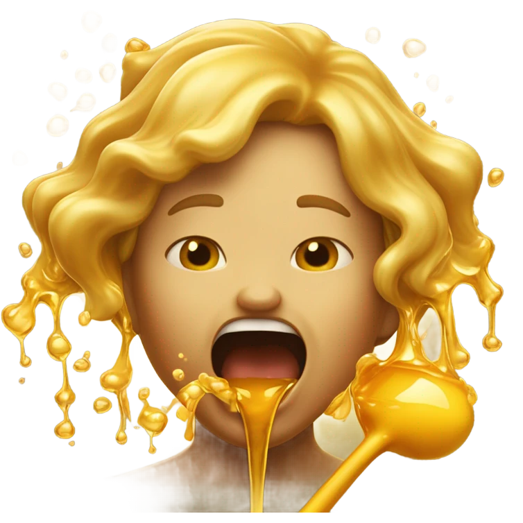 Vommiting honey emoji