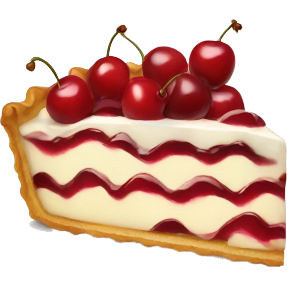 cherry tart  emoji