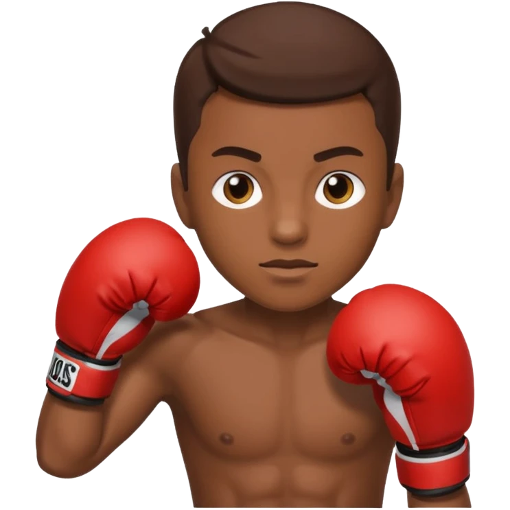 athlete in boxing gloves emoji
