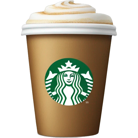 starbucks coffee cup emoji