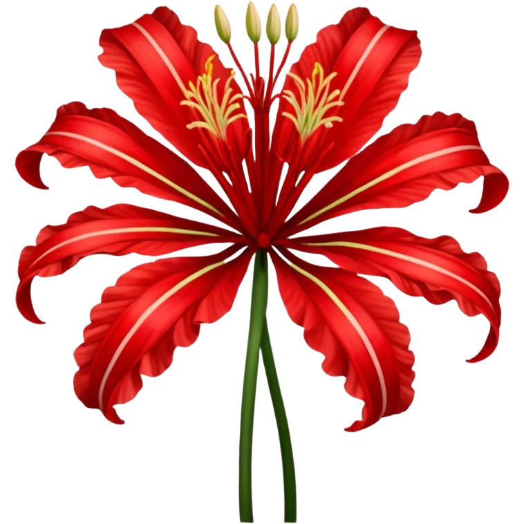 simplified lycoris radiata flower emoji