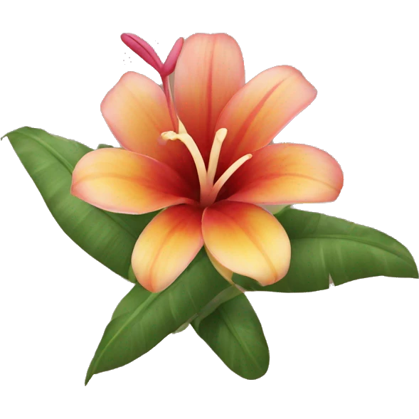 Tropical flower emoji