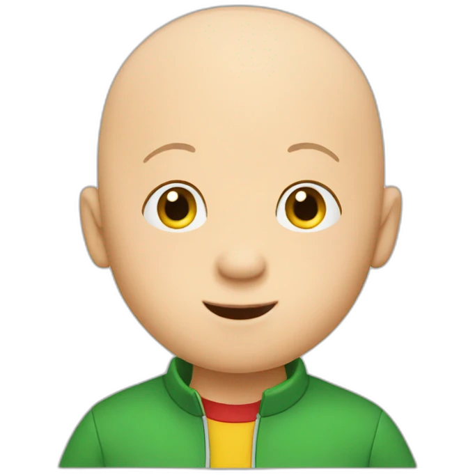 Caillou emoji