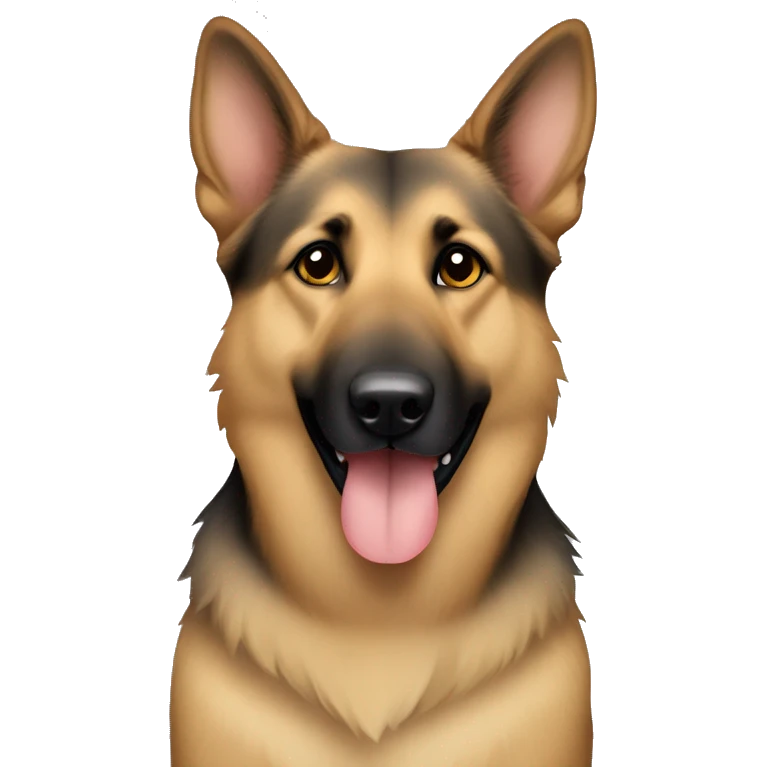 German Shepard chow mix emoji