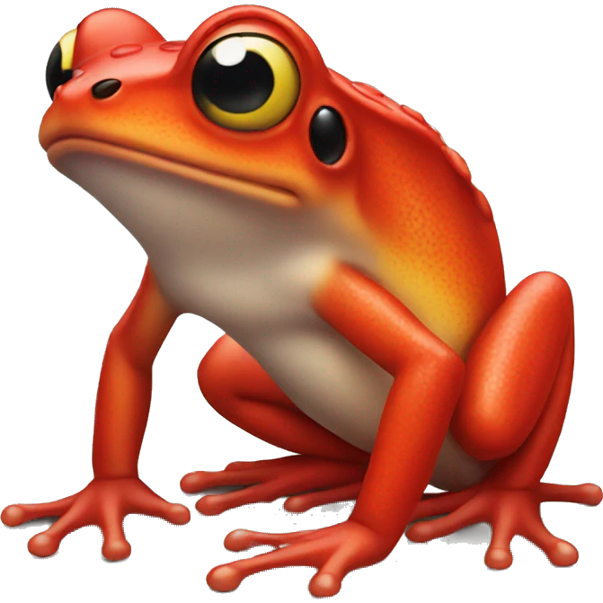 red frog emoji