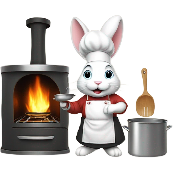 rabbit cooking emoji