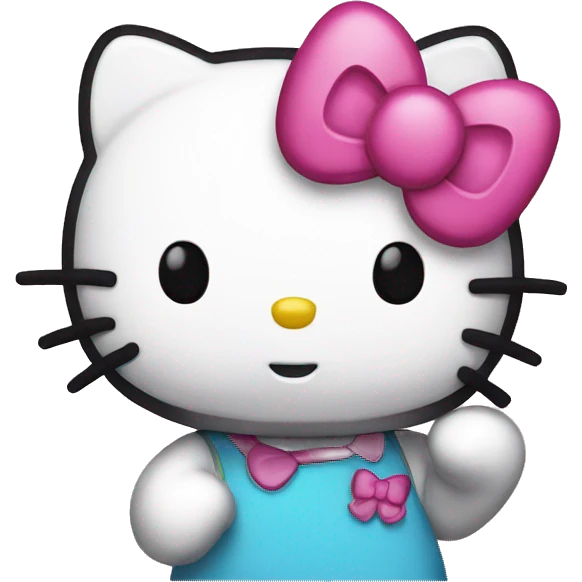 Hello kitty emoji