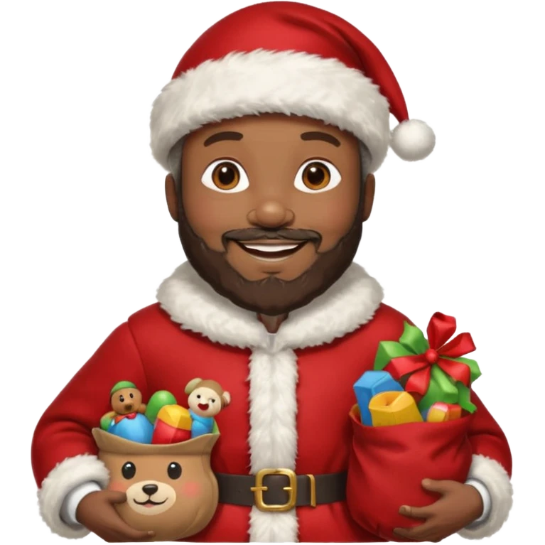 Black Santa  emoji