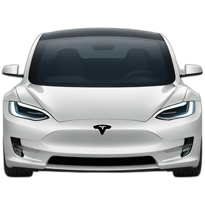 Tesla car emoji