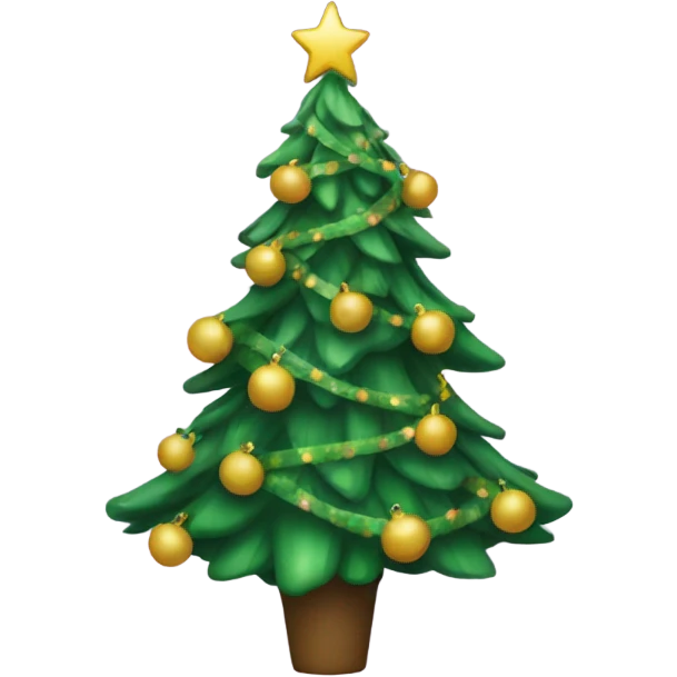 Dancing Christmas tree  emoji