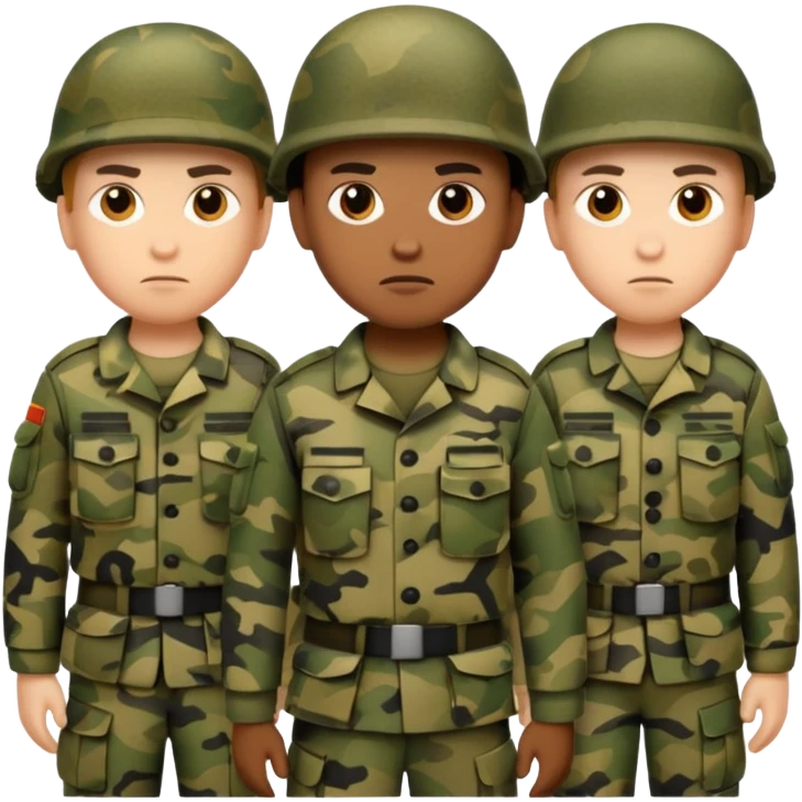 military emoji