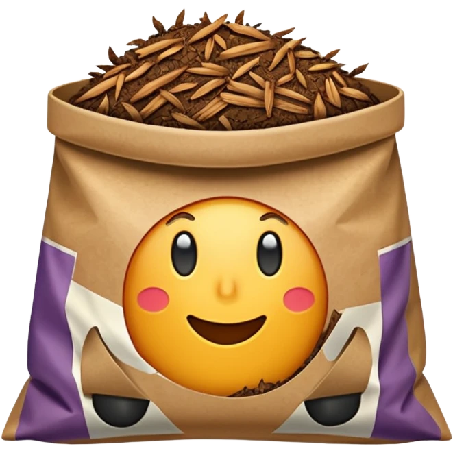 Mulch bag emoji