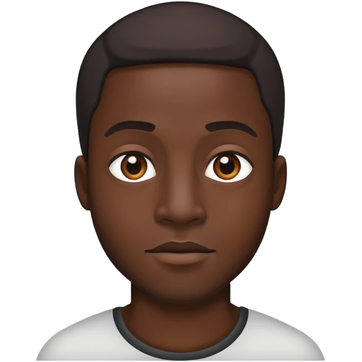 Black guy emoji