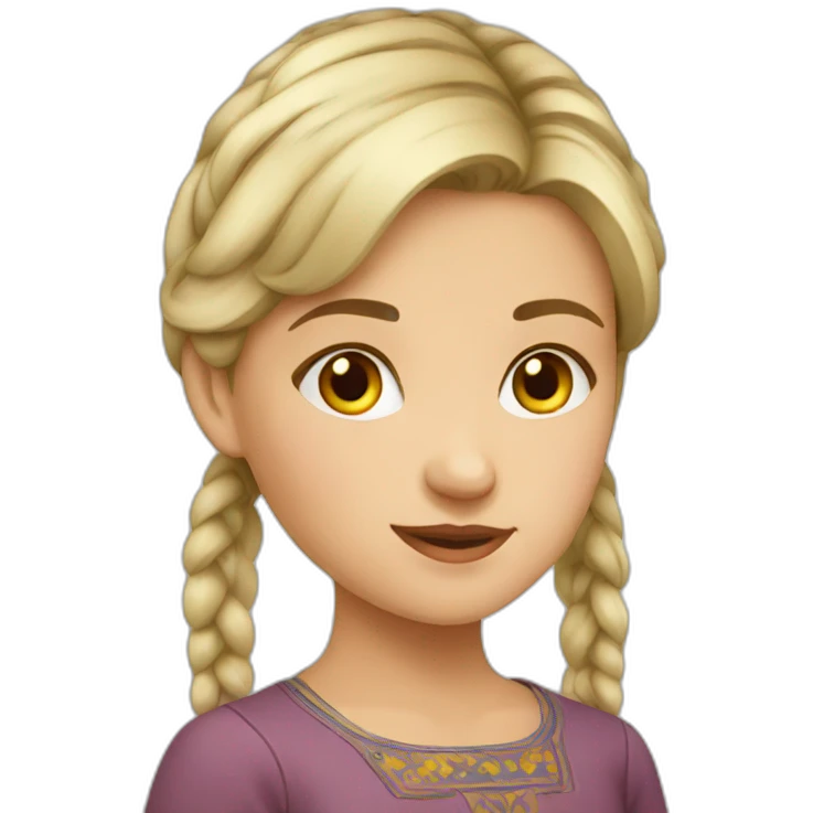 Ukrainian girl  emoji