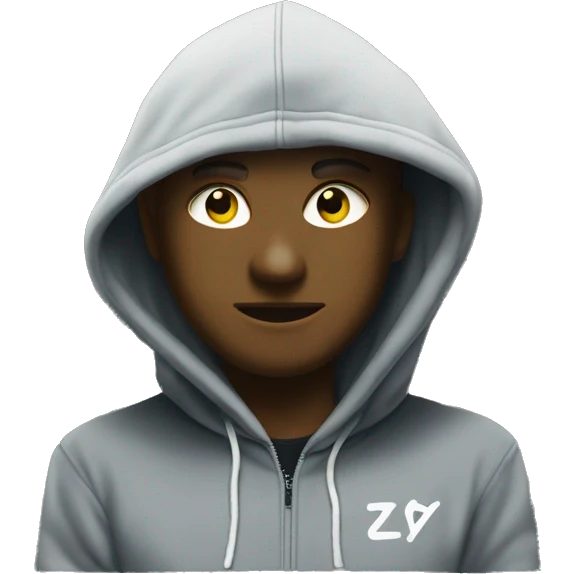 Black Stussy Nike hoodie  emoji