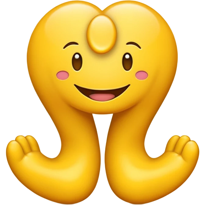 Emoji with giant feet emoji
