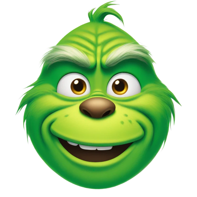 grinch smile  emoji